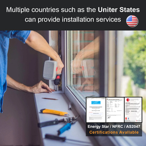 Cửa Sổ Gấp Bi Nhà Bếp Bằng Nhôm Tùy Chỉnh Cửa Sổ Gấp Dọc Cửa Sổ Gập Lên Chống Đẩy - Product Image 4