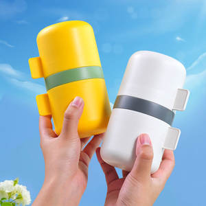 Nouvelle tasse à café isolée en acier inoxydable tout-en-un <span class=keywords><strong>avec</strong></span> moulin manuel pour cafetière portable pour le voyage - Product Image 1