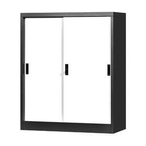 Archivador Con 2 Puerta De Oficina Almacen,Gabinete Organizador Con Cerradura Y Estantes,Moderno Guarda Archivo De Multiuso - Product Image 6