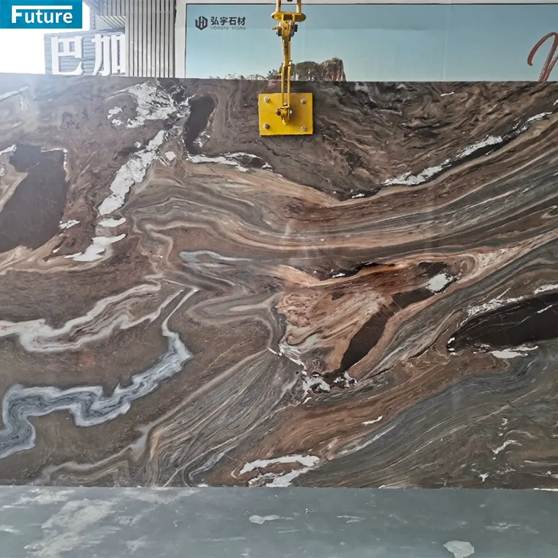 Wholesales OEM/ODM Floor Tile Wall Panel Onyx Brown Gold Marble For House Decoration And Floor Tiles And Tea Table