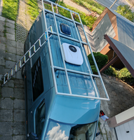 Compresseur à défilement DC 24V 1850W Capacité de refroidissement Mini climatiseur de stationnement sur le toit pour camions Vans RVs