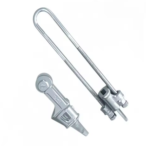 ตัวหนีบลวดแบบลิ่ม NX ชุบกัลวาไนซ์แบบจุ่มร้อน ความแข็งแรงสูง สำหรับสายไฟฟ้าเหนือศีรษะ - Product Image 1