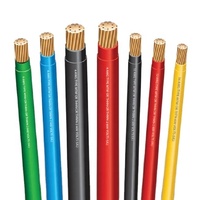 THHN/Cable eléctrico de cobre y cable de 600V 90C SECO O 75C HÚMEDO, 1/2/