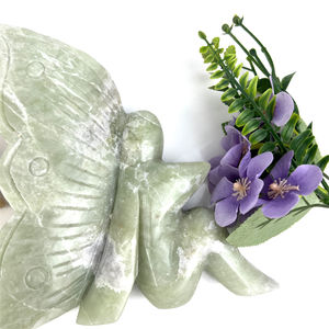 Gran oferta, recién llegado, escultura de energía espiritual de cristal, Xiuyan Jade Faerie para recuerdos - Product Image 2