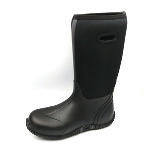 Botas de neopreno impermeables de goma para exteriores para <span class=keywords><strong>hombre</strong></span>, zapatos de playa antideslizantes para agua, forro de malla transpirable para adultos, Botas de lluvia de invierno - Product Image 2