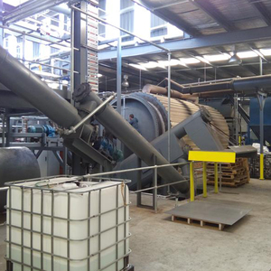 Máquina de pirólisis de caucho y aceite combustible para neumáticos continuos completamente automática de 20 toneladas - Product Image 4