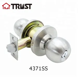 TRUST 4371-SS, fábrica, gran oferta, cerradura de puerta de grado 2, Pomo de puerta de entrada, precio bajo