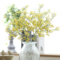 DREA Fleurs Artificielles Gypsophila pour Décoration de Mariage, Maison, Accessoires Photo et Décorations de Bureau