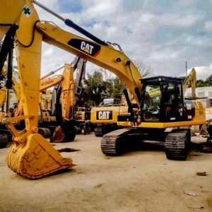 เครื่องขุด320D2หนอนผีเสื้อมือสองน้ำหนัก20ตันปั๊มเครื่องยนต์ใช้งานได้ดี320D2แมว - Product Image 4