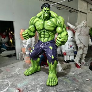 Sculptures de films <span class=keywords><strong>Marvel</strong></span> grandeur nature : Iron Man, Spider-Man et <span class=keywords><strong>Hulk</strong></span> pour la décoration de magasins commerciaux - Product Image 1