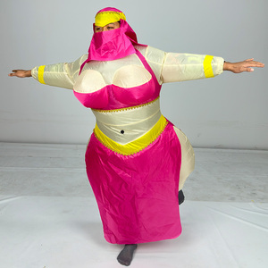 Disfraz Inflable <span class=keywords><strong>de</strong></span> Sultana Gordita para Adultos, Traje <span class=keywords><strong>de</strong></span> Cuerpo Completo para Halloween, Carnaval y Fiestas - Product Image 4