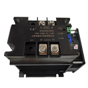 Arrancador suave de motor monofásico 110V SSR-200WA-R2 8KW, arranque lento de <span class=keywords><strong>30</strong></span> segundos, módulo de relé de estado sólido SSR - Product Image 1