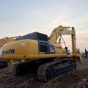 Excavatrice sur chenilles Komatsu Pc400 d'occasion de haute qualité à bas prix, machines de terrassement pour travaux de construction, Komatsu 400 450 Digger - Product Image 3