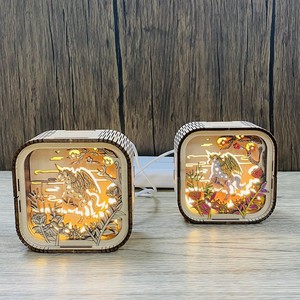 Đồ Dùng Nghệ Thuật & Thủ Công Câu Đố 3D Kỳ Lân Bắt Mắt Cho Bé Gái Thủ Công Bằng Gỗ Tự Làm - Product Image 2