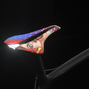 <span class=keywords><strong>Selle</strong></span> de vélo ENLEE en cuir PU, grande <span class=keywords><strong>selle</strong></span> à ressorts creux, coussin confortable et souple, design moderne pour VTT - Product Image 3