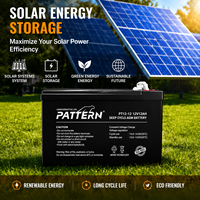 Batterie au plomb AGM à décharge profonde 12V 12Ah, technologie japonaise, pour systèmes d'alarme de sécurité