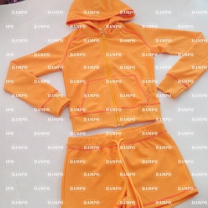 Set da <span class=keywords><strong>donna</strong></span> <span class=keywords><strong>con</strong></span> trama Waffle a righe top <span class=keywords><strong>con</strong></span> <span class=keywords><strong>cappuccio</strong></span> + pantaloni svasati completi 2024 autunno Casual Street cattivo 2 pezzi - Product Image 6