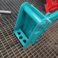 Adaptador de Estructura MS01 Personalizado de Fábrica para Excavadora, Ripper para Miniexcavadora de 1.5-3 Toneladas