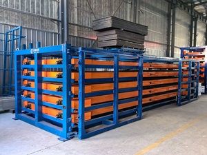 <span class=keywords><strong>Scaffali</strong></span> impilabili tipo versione estesa ripiani regolabili a manovella in <span class=keywords><strong>acciaio</strong></span> cremagliera modulare scorrevole in lamiera - Product Image 4