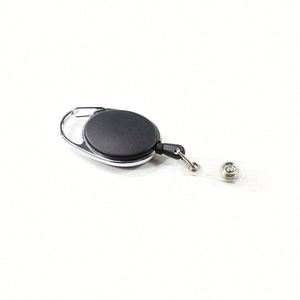 Wholesale Custom Retractable Id Badge Holder Name Badge Holders Id Card Clip Retractable Pull Badge Reel - Product Image 2