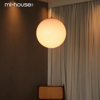 Lustre en verre LED décoratif pour chambre à coucher et salle à manger, design réglable en hauteur, inspiré des bonbons colorés