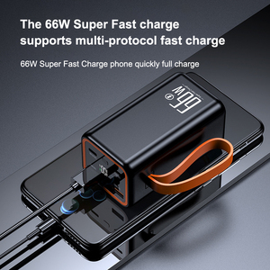 LANY 10000mAh Powerbank Banco de energía de mayor capacidad Portátil 20000mAh Power Banks <span class=keywords><strong>Super</strong></span> capacidad Cargador con luces LED duales - Product Image 3
