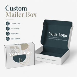 Custom Eco-Friendly Recycled <b>Materials</b> Matte Premium Corrugated Mailer Boxes Full-Color Printing Custom Size Logo Insert - Product Image 4