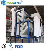 Línea Completa de Reciclaje de Plástico Polyretec para Botellas de PET Etiquetadas, Línea de Trituración y Lavado con Certificado de No Objetión de la FDA