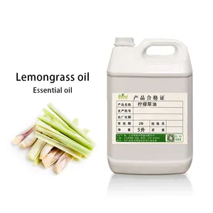 Aceite Esencial de hierba de limón 100% puro para fabricación de velas, con precio a granel