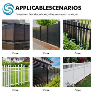 <span class=keywords><strong>Portail</strong></span> battant tubulaire en acier moderne, automatique, pour cour, villa, allée, entrée sécurisée - Product Image 6