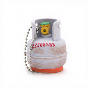 Vente directe usine – Porte-clés en PVC imitation bouteille de <span class=keywords><strong>gaz</strong></span>, jouets créatifs pour enfants, cadeau de fête - Product Image 4