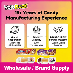 Palitos de Galleta con Chocolate Blanco, Salsa de Chocolate, Galleta Crujiente, Novedad, Mezcla de Dulces <span class=keywords><strong>a</strong></span> Granel, OEM para Revendedores YOLODUCK - Product Image 3