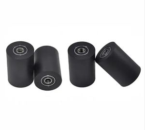 Roda Bantalan Berlapis Poliuretan PU Roda Karet Baru Roda Pemandu Katrol untuk Sabuk Konveyor Ritel Mesin Dayung Roda Tekan - Product Image 5