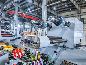 JZ320-8 servo cánh hoa máy in flexo máy in nhãn dán máy in - Product Image 4