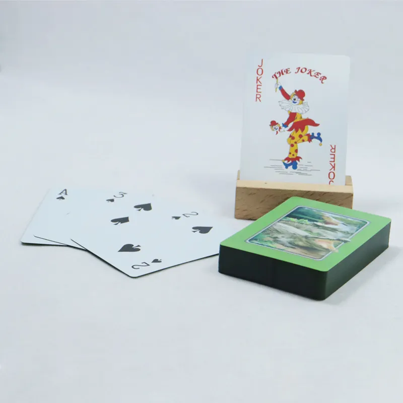 Impresión de póker mágico, cartas de juego a prueba de agua, español, Impresión de cartas de juego personalizada