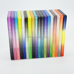 Plaque de protection arrière en TPU à paillettes dégradées 35pt pour cartes gradées, avec plaque en acrylique transparente pour PSA Slab - Product Image 1
