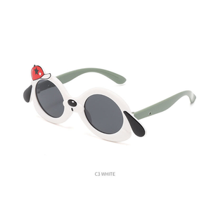 New Children's Fashion <b>Sunglasses</b> <b>Cute</b> Puppy Cartoon Design UV400 Protection Comfortable Lightweight Full Rim - Product Image 6