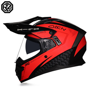 <span class=keywords><strong>Casque</strong></span> de <span class=keywords><strong>moto</strong></span> Orz Full avec double visière, ventilation ABS, pour hommes et femmes, pour la route, le tout-terrain, les rallyes, les longues distances et les excursions - Product Image 3