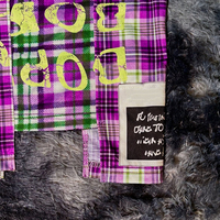 YSJY Großhandel Custom Siebdruck Logo Boxy Retro T-Shirt Plaid Shirt Schwergewicht gestreifte bedruckte Bottom-up-Shirts für Männer