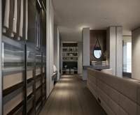 Armoire sur pied en bois massif sur mesure |   Armoire sur mesure moderne pour toute la maison, pour projets de chambres et d'hôtels