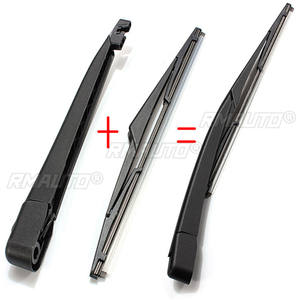 2/4 pièces Essuie-glaces arrière et bras d'essuie-glaces en caoutchouc pour Ford Fiesta Mk6 Mk7 ST150 2002 2003 2004 2005 2006 2007 2008 - Product Image 2