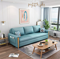 Multifunktionales, Abnehmbares und Faltbares Schlafsofa mit Auszieh- und Stauraumfunktion - Perfekt für Wohnzimmer oder Schlafzimmer