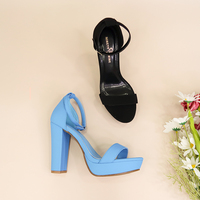 2024 oem dames mode boucle sangle haute colline plate-forme sandale femme designer chaussures talon sandalias sandales pour femmes et dames