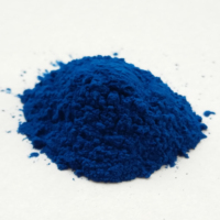 Les fabricants fournissent de la peinture de construction en oxyde de fer bleu avec pouvoir de dissimulation en bleu saphir Taux de couleur élevé Bon pigment inorganique
