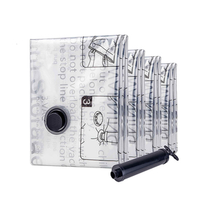 Sacs de <span class=keywords><strong>rangement</strong></span> <span class=keywords><strong>sous</strong></span> <span class=keywords><strong>vide</strong></span> avec valve pliable comprimée Économies d'espace Chiffon de grande taille pour couvre-serviettes - Product Image 2