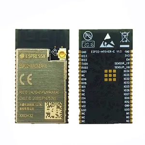 ESPRISSIF ESP 32 듀얼 코어 결합 와이파이 BLE 콤보 모듈 ESP32-WROVER-IE 8M IPEX 안테나 전자 모듈