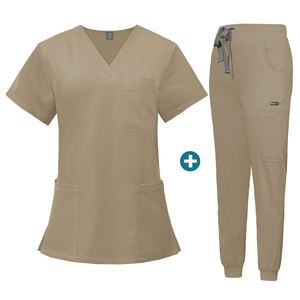 Vente en gros de blouses d'allaitement, ensembles d'uniformes, gommages pour femmes, uniforme d'allaitement, nouveau style extensible pour hommes, ensembles de blouses d'infirmières - Product Image 4