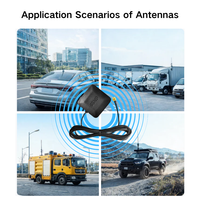 Antena GNSS Polarisasi Vertikal Akurasi Tinggi dengan Filter SAW Gain 28dBi Navigasi Dual-Band dengan Port Berulir yang Dapat Disesuaikan