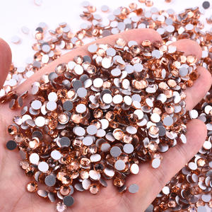 BOBOHOO Vente chaude Strass en cristal SS2 taille miniature, saphir <span class=keywords><strong>violet</strong></span>, rose Siam, verre rose, non thermocollants, pour vêtements et mariages - Product Image 2