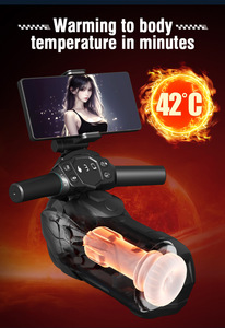 LOVE Sex <b>Toy</b> Factory's Interactive Telescopic Multi-Frequency Vibration Cup Bluetooth Electric Male Masturbator - Product Image 2